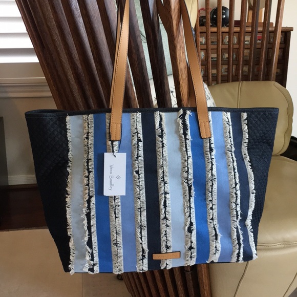 Vera Bradley Handbags - NWT Vera Bradley Fringed Tote